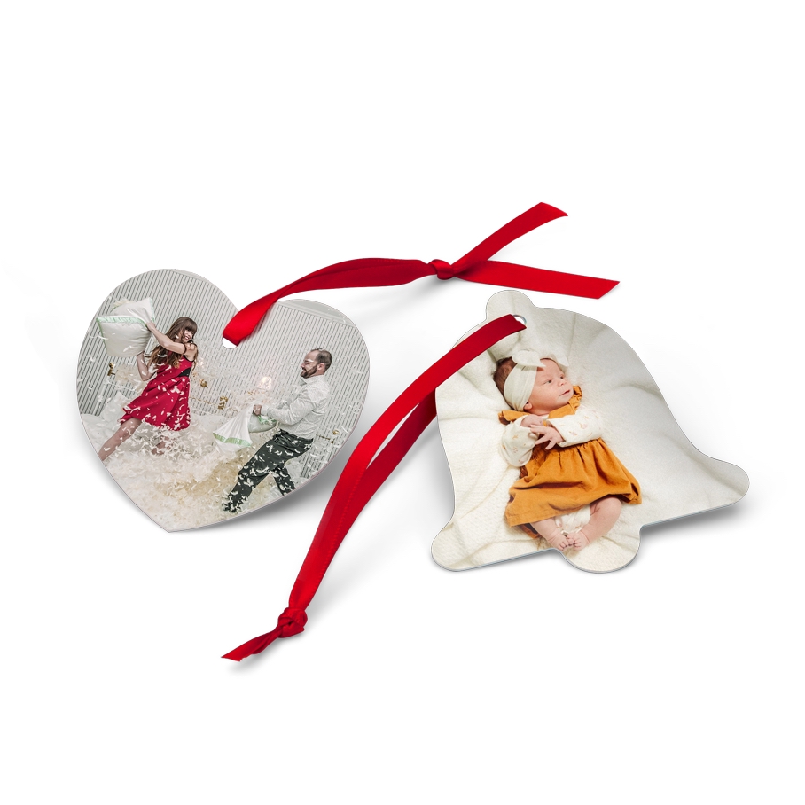 Custom Personalized Photo Ornaments