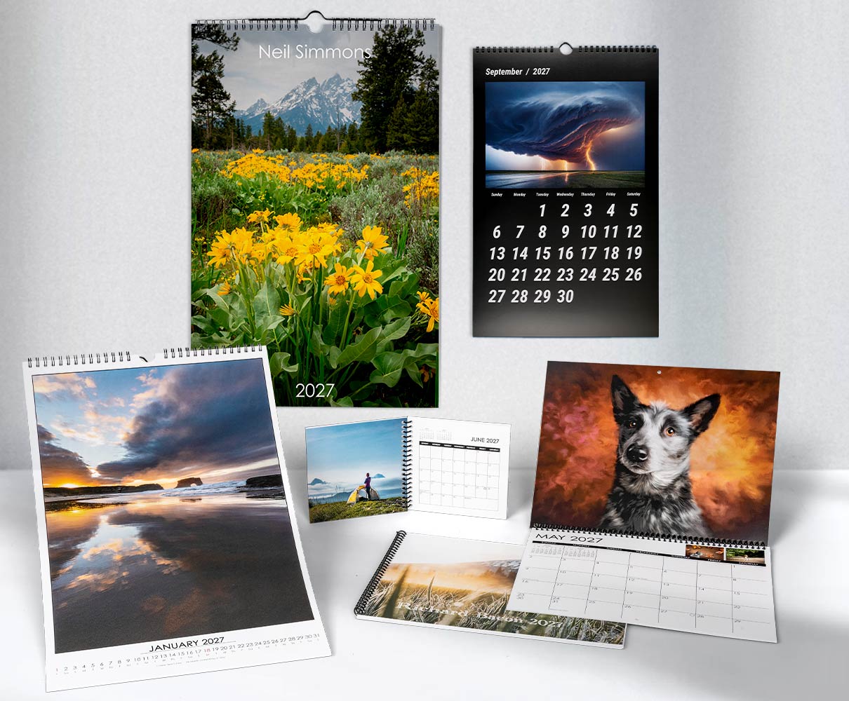 Calendars & Yearly Planners