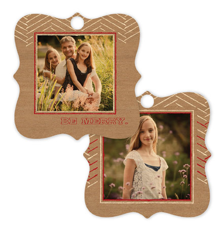 Be Merry 130 - Haven Bamboo Ornament