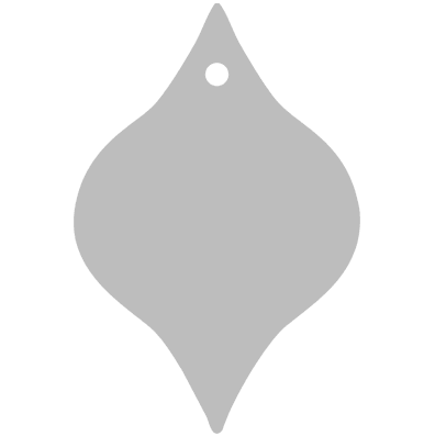 Tapered Bamboo Ornament