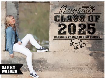 Graduation Yard sign 003