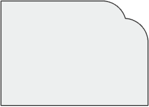 CE20 2&frac12;x3&frac12; Wallet Flat Card