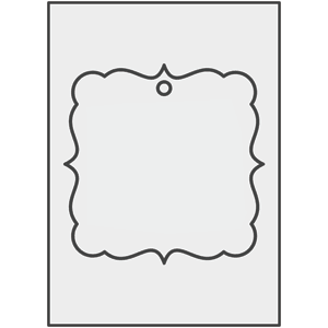 PopOut Scalloped 5x7