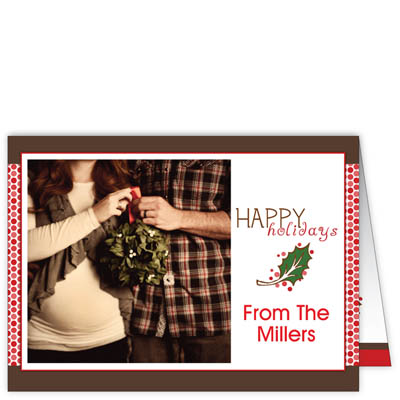 P105h Happy Holidays Card Design