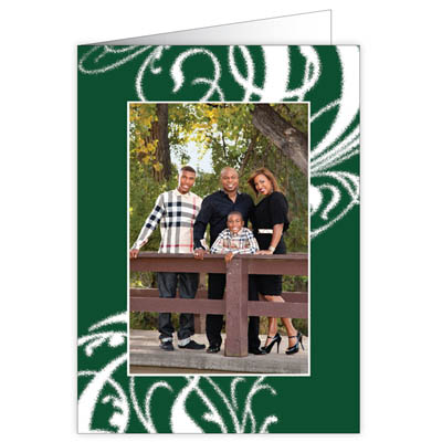 P110v Merry Christmas Holiday Card Design