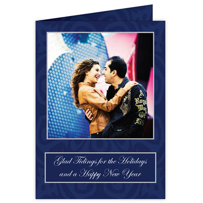 P113v Ornate Holiday Card Design