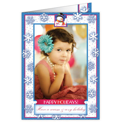 P164v Happy Holidays Card Design