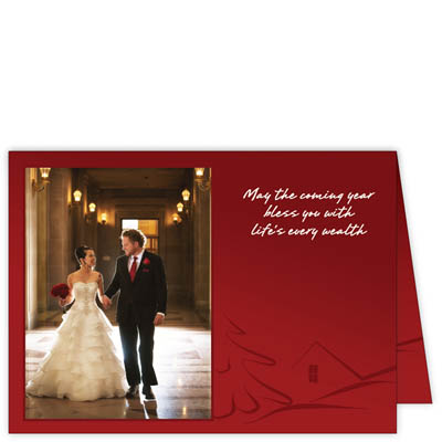 P172h Winter Impressions Holiday Card Design