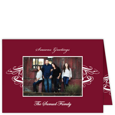 P178h Season's Greetings Holiday Card Design