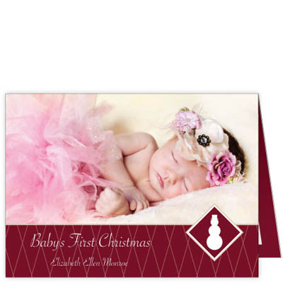 P212h Snowman Holiday Card Design