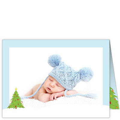 P214h Snowbanks Holiday Card Design