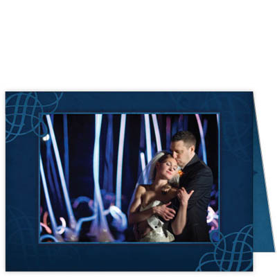 P224h Blue Ornate Card Design