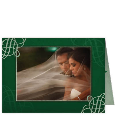 P226h Green Ornate Card Design