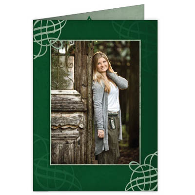 P226v Green Ornate Card Design