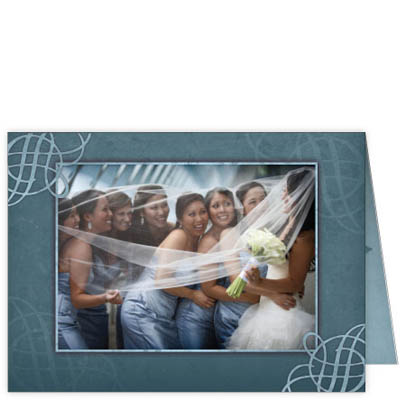 P228h Smokey Blue Ornate Card Design