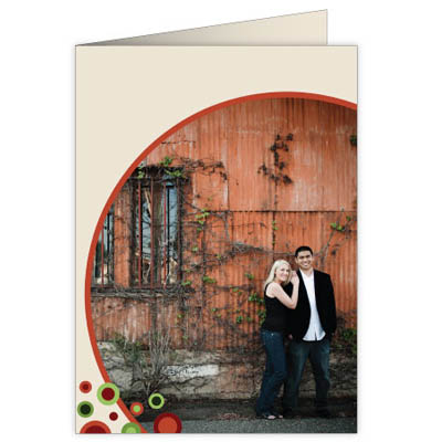 P230v Festive Dots Holiday Card Design