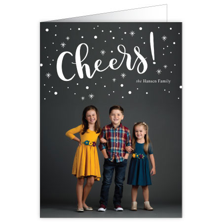 P610 Handwritten Holiday Card Design