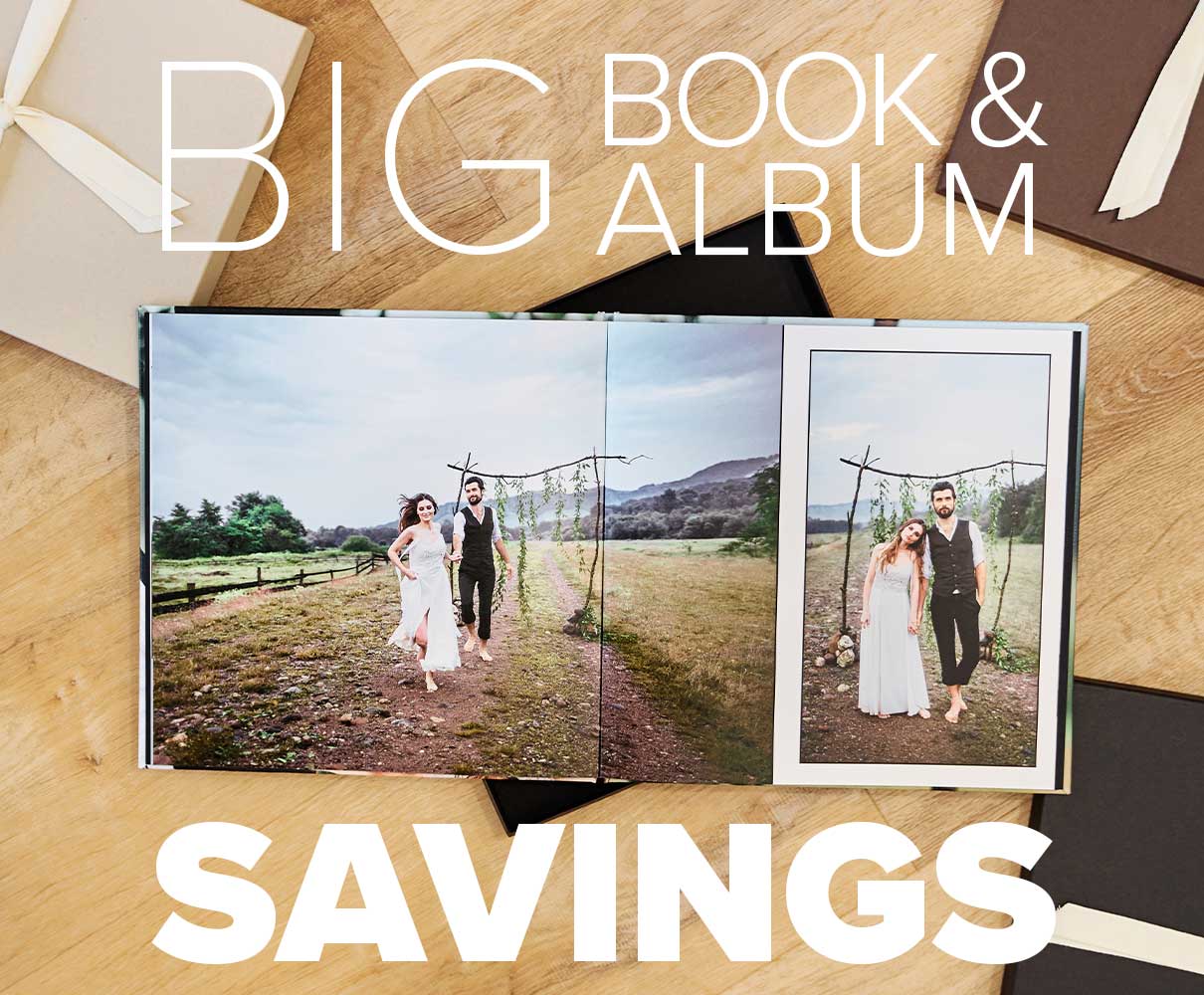 25% Off Albums and Books