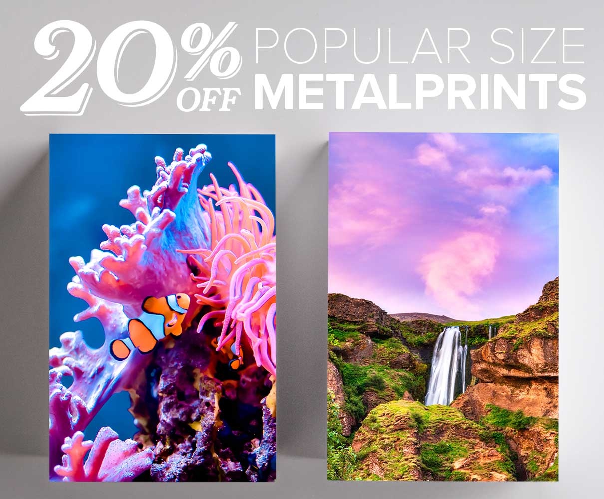20% Off *Select Size* MetalPrints