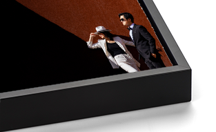 Black Slim Float Frame