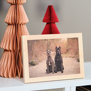 Festive Maple Wood Prints