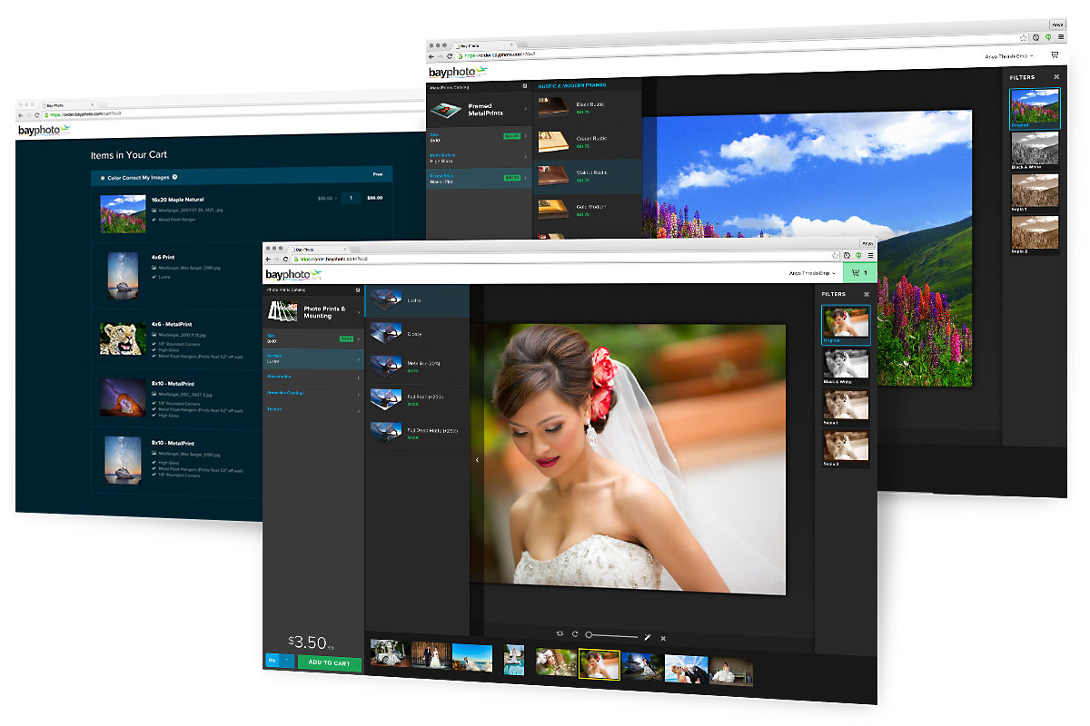 BayPhoto Online Ordering - Order Professional Photo Products Online