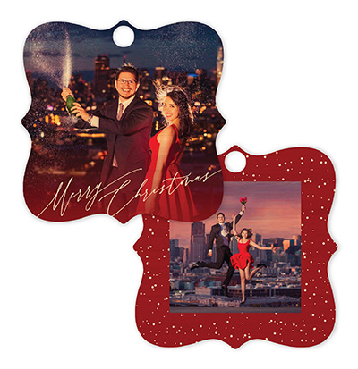 Merry Christmas 616 - Haven Bamboo Ornament