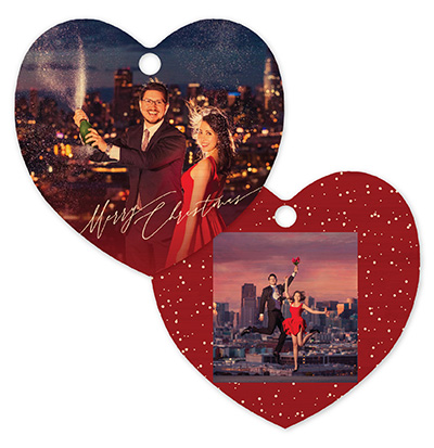 Merry Christmas 616 - Thump Bamboo Ornament