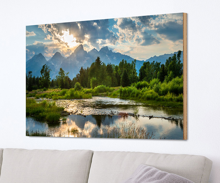 Prints with Bamboo Standout Mount