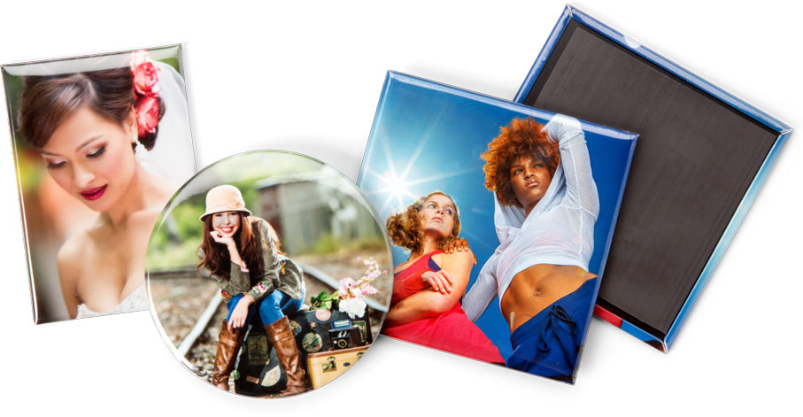 Photo Button Magnets