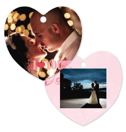 I Heart You 152 Thump Metal Ornament