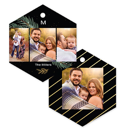 Evergreen 570 - Hex Metal Ornament