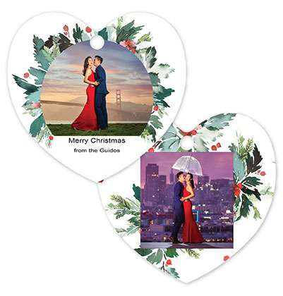 Holly 588 - Thump Metal Ornament