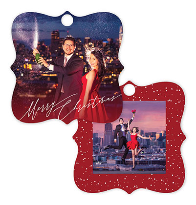 Merry Christmas 616 - Haven Metal Ornament