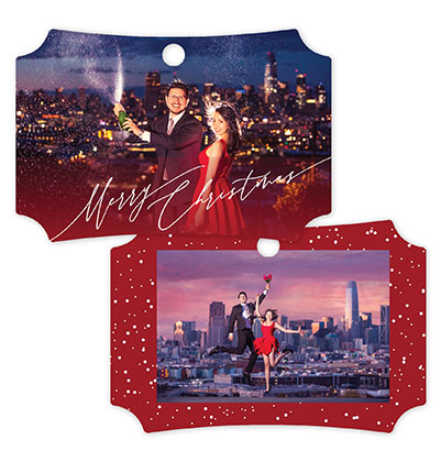 Plaid 616 - Monterey Metal Ornament