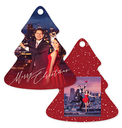 Merry Christmas 616 - Tree Metal Ornament