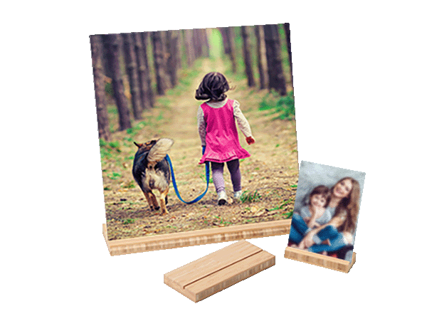 Order MetalPrints with Bamboo Stand Online