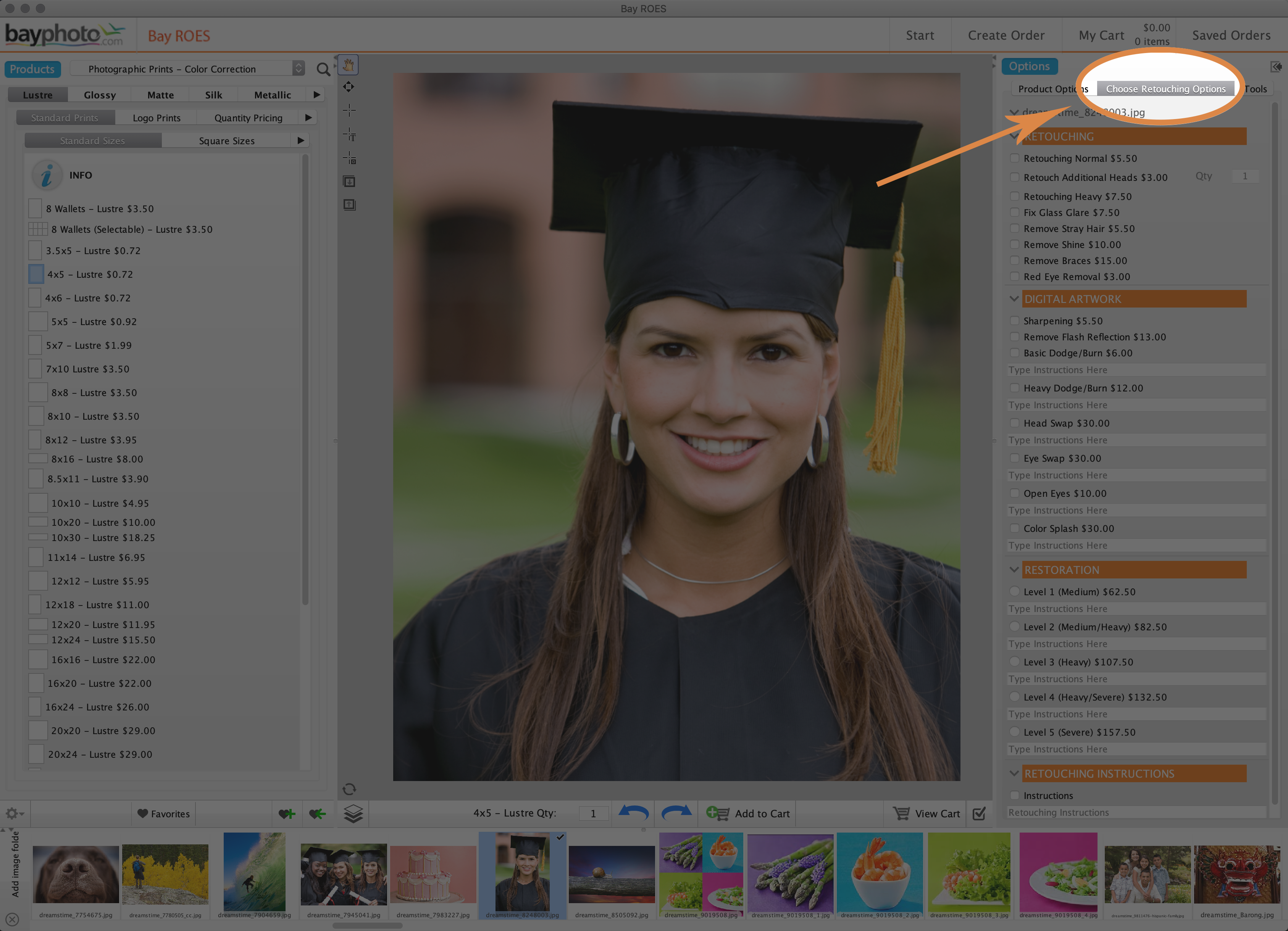 Order Photo Retouching Services in Bay ROES