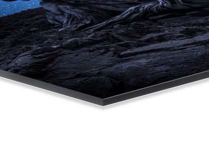 1/8-inch Acrylic with White Paper Backing