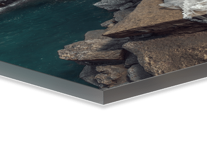 1/4-inch Acrylic with White Paper Backing