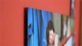 Pictures appear to float off the wall